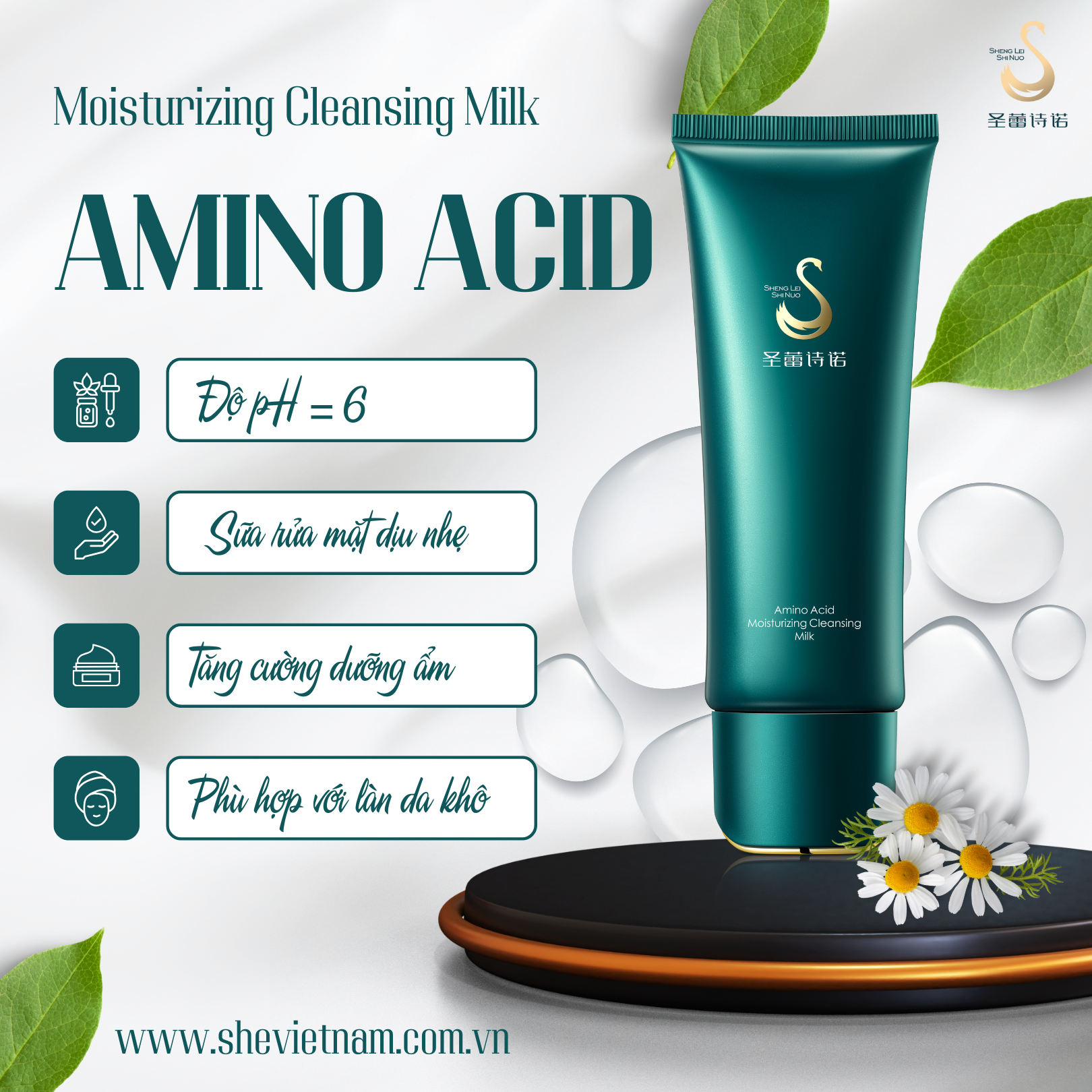 Sữa Rửa Mặt Amino